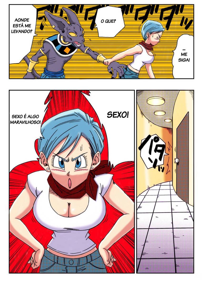 Bills e bulma em dragon ball hentai