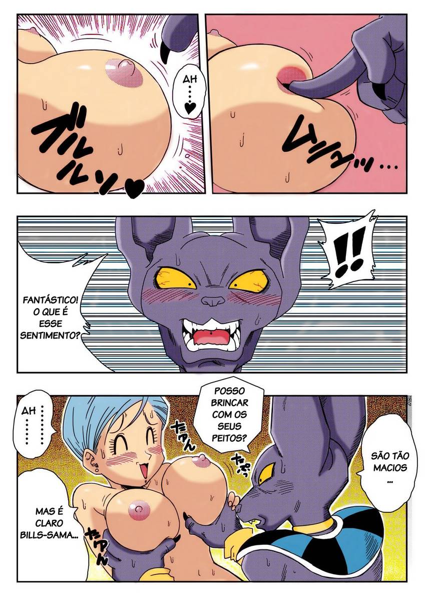 Bills e bulma em dragon ball hentai