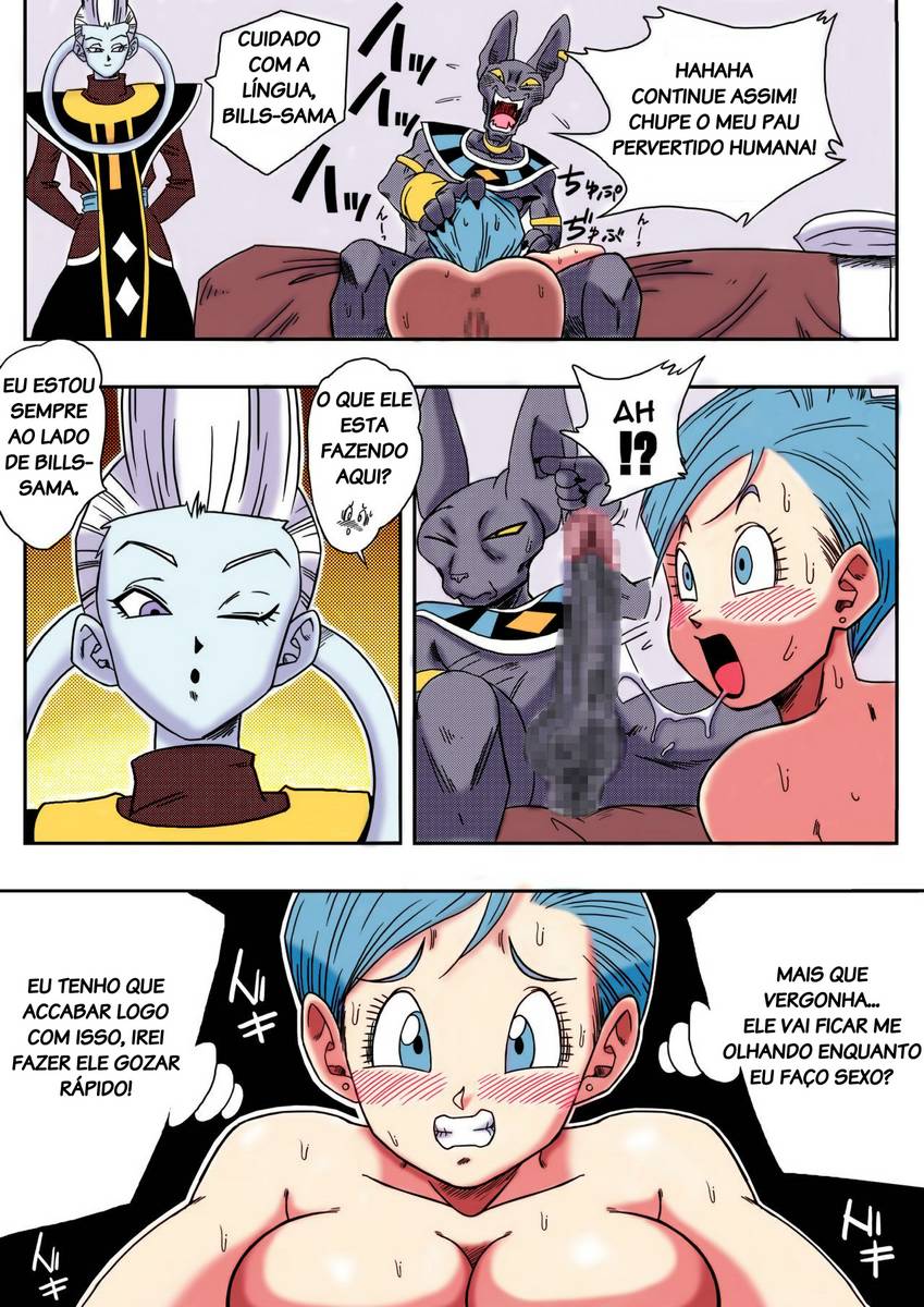 Bills e bulma em dragon ball hentai