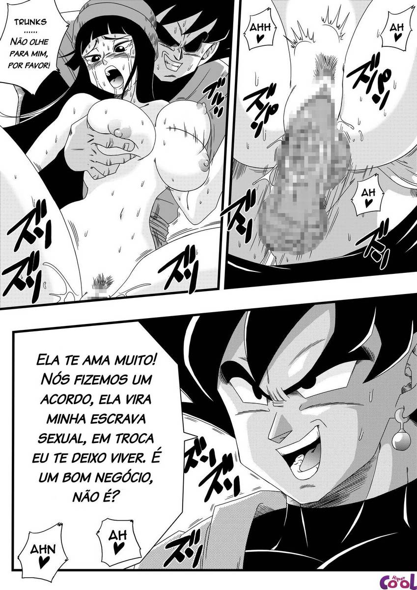 Goku Black socando a pica