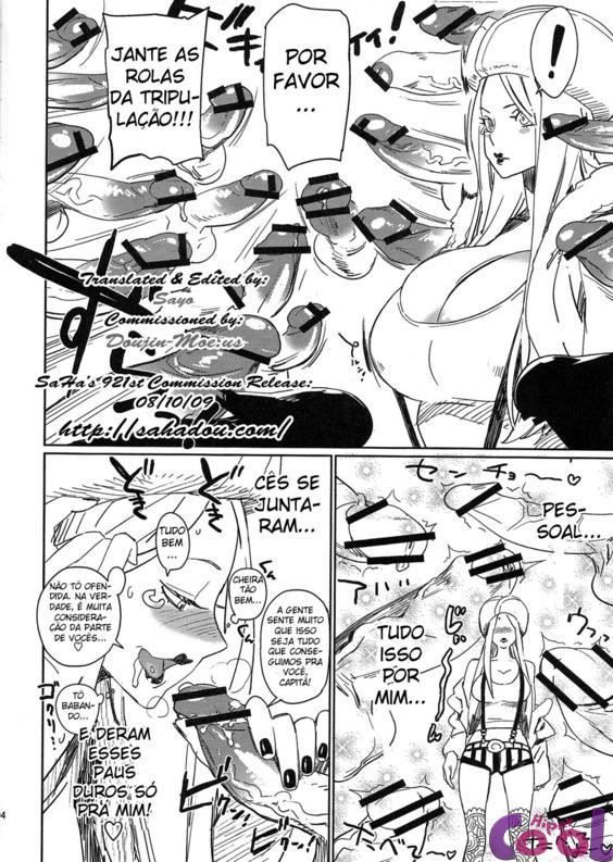 One Piece hentai com muito sexo e putaria
