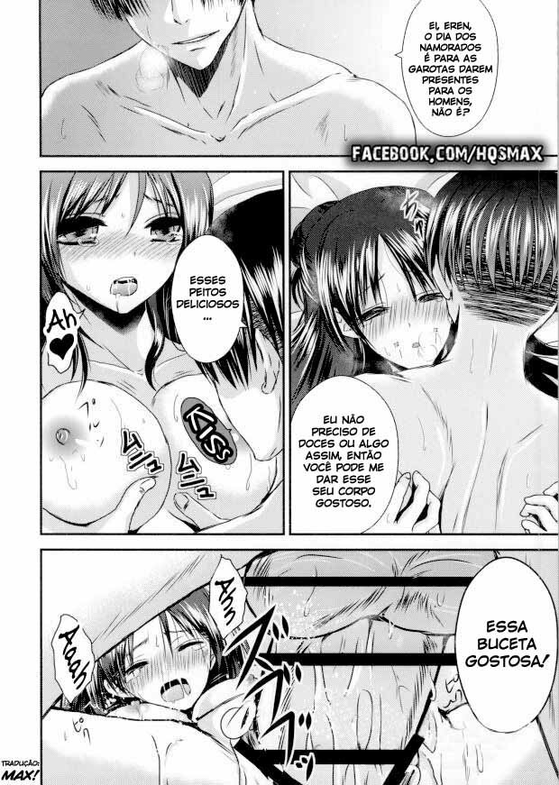 Attack On Titan Hentai - Eren jaeger x Levi ackerman