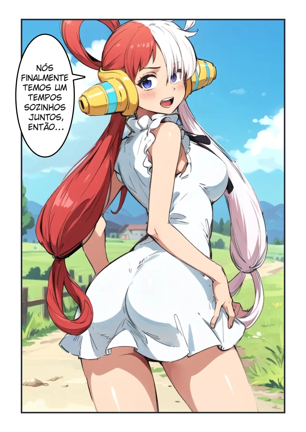 One Piece Hentai - Luffy pegando Uta