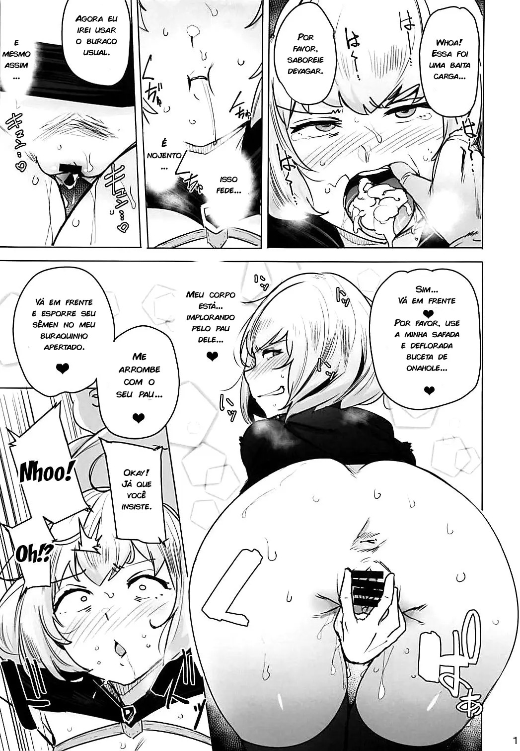 Overlord Hentai: Clementine ainda virgem