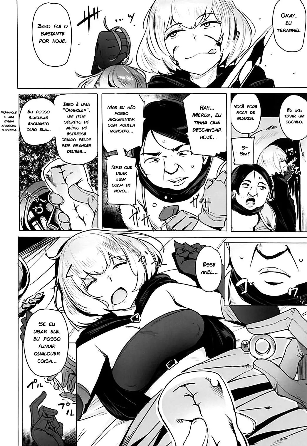 Overlord Hentai: Clementine ainda virgem