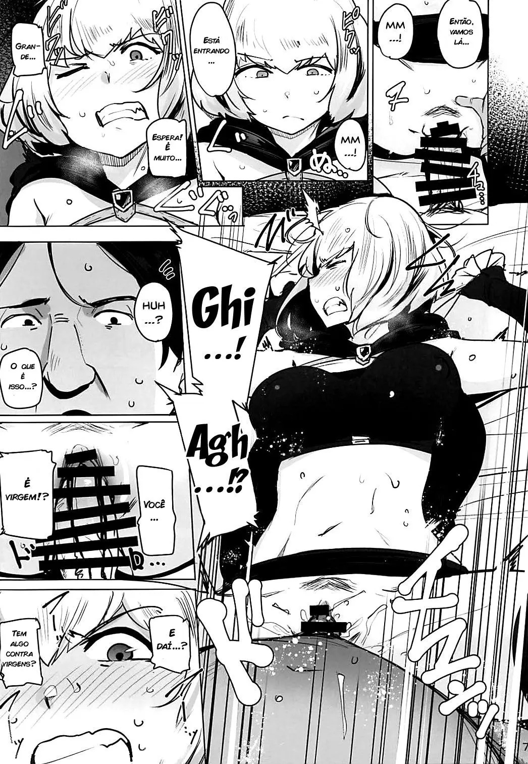 Overlord Hentai: Clementine ainda virgem
