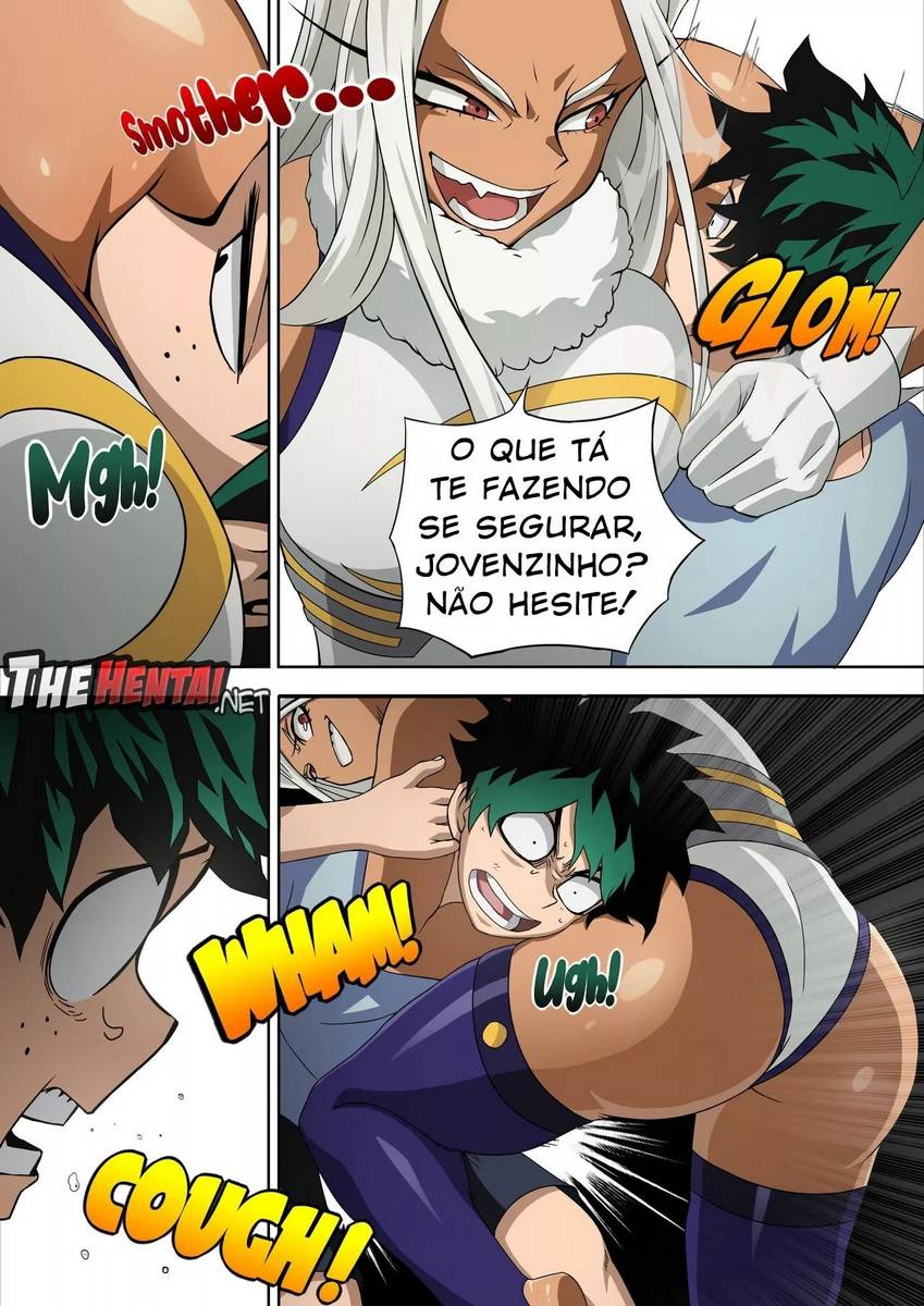 Boku no Hero Academia Hentai - Treino sexual de Mirko
