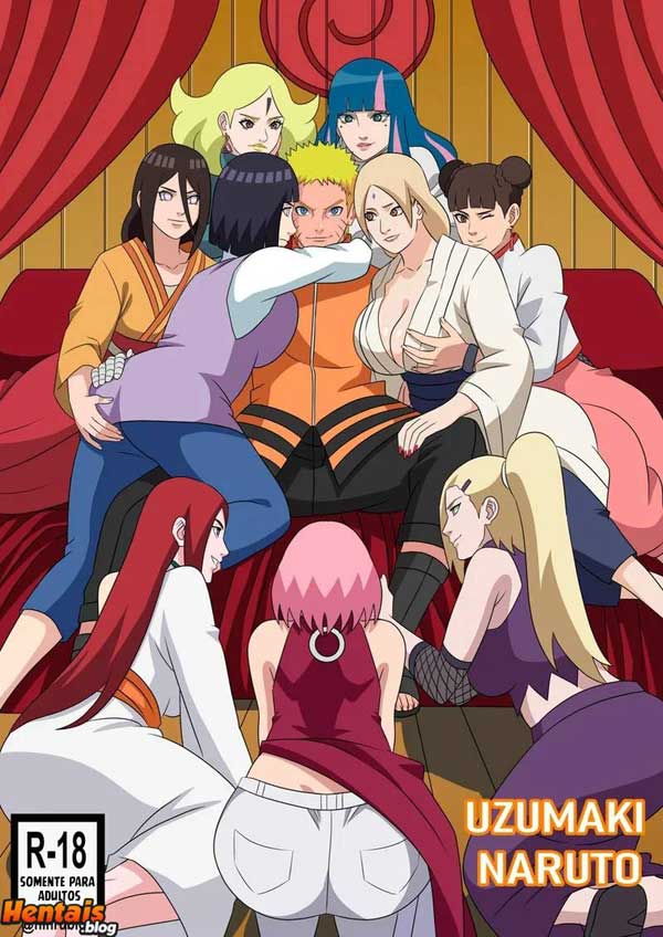 Naruto Hentai: Hokage harem